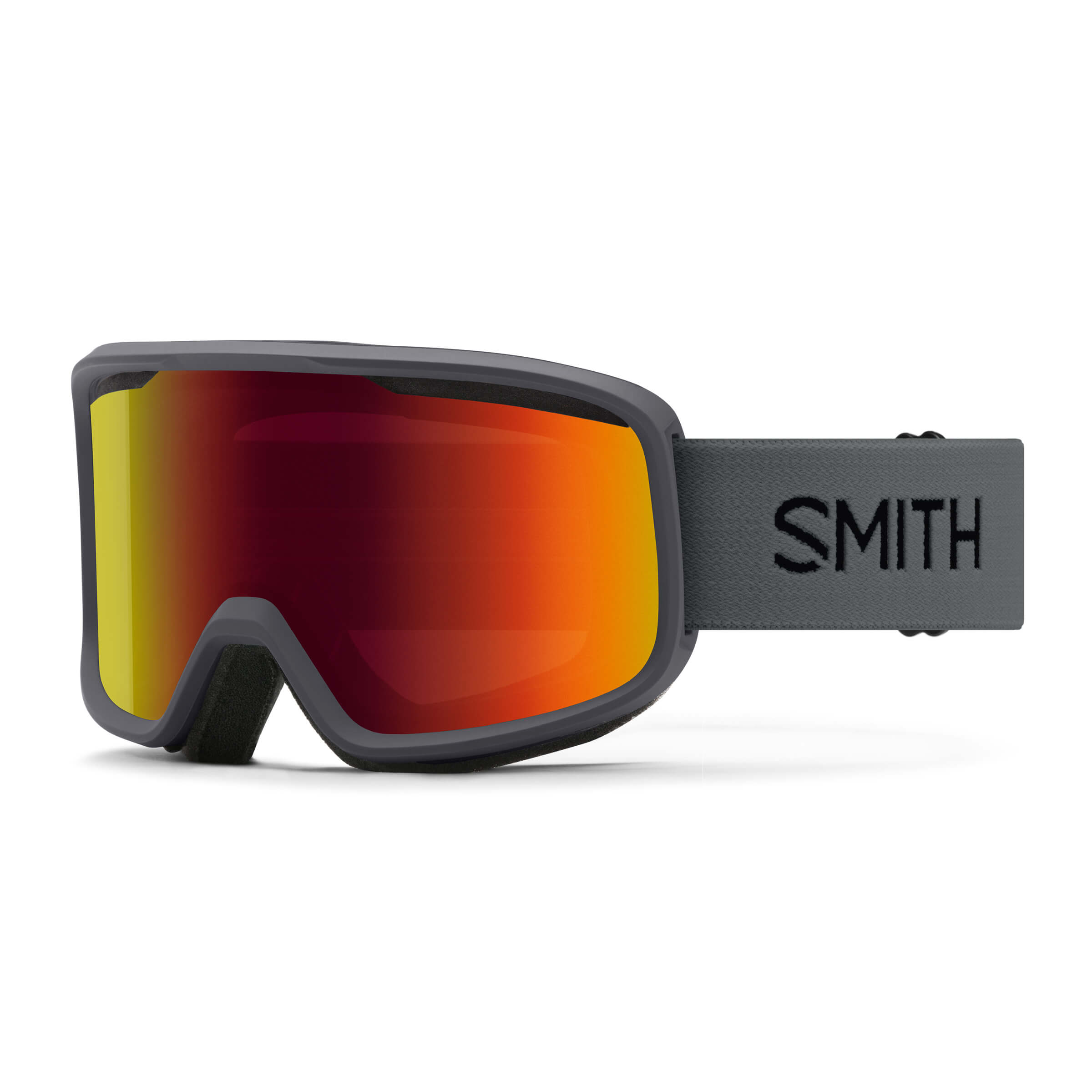 gogle smith frontier charcoal red sol x mirror 2021