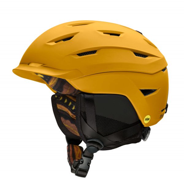 kask smith level mips matte amber textile 2021
