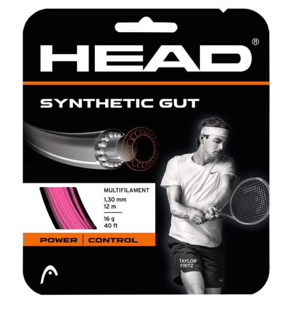 naciag head synthetic gut 281111 pink